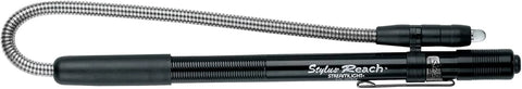 Streamlight 65618 Stylus Reach 11-Lumen White LED Pen Light for Mechanics, Inspectors, and Technicians with Flexible 7-Inch Extension Cable and 3 AAAA Alkaline Batteries, Black