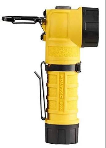 Streamlight 88836 PolyTac 90X USB 500-Lumen 7,000-Candela LED Right Angle Flashlight, Rechargeable Capable, Yellow