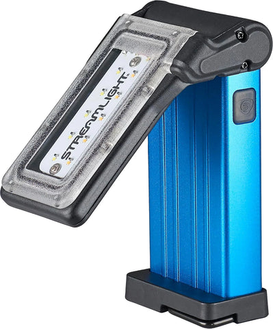 Streamlight 61502 Flipmate 500-Lumen USB Rechargeable Multi-Function Compact Work Light, Blue
