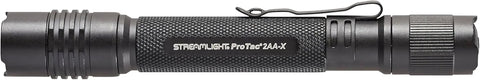 Streamlight 88033 ProTac 2AA-X 270-Lumen 5,000-Candela Personal Carry Tactical Flashlight, Rechargeable Capable, Black