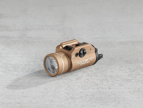Streamlight 59151 TLR-1 HP 1000-Lumen Rail Mounted High Candela Tactical Weapon Light with Rail Locating Keys and Batteries, Flat Dark Earth