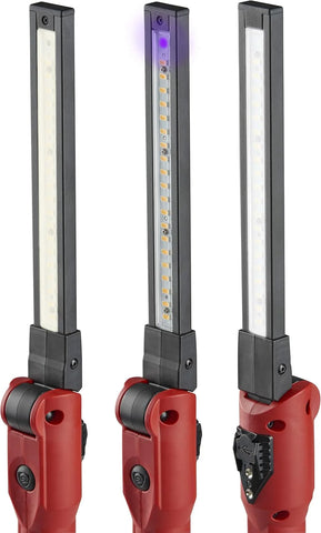 Streamlight 76800 Stinger Switchblade 800-Lumen Rechargeable Compact Multi-Function LED Work Light with Color-Rite Technology and USB Cable, Red