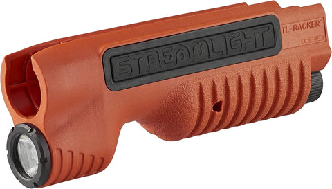 Streamlight 69611 TL-Racker 1,000 Lumen 20,000-Candela Tactical Integrated Forend Weapon Light with Ambidextrous Controls for Remington 870 Only, Orange