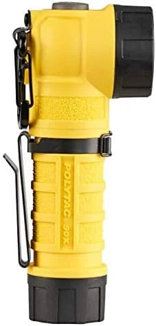 Streamlight 88836 PolyTac 90X USB 500-Lumen 7,000-Candela LED Right Angle Flashlight, Rechargeable Capable, Yellow