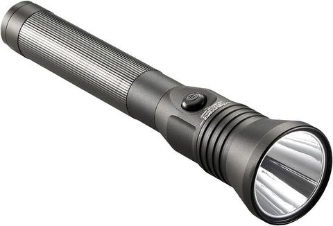 Streamlight 75863 Stinger DS HPL 800-Lumen 48000-Candela Rechargeable LED Flashlight with Dual Switches and 120V/12V DC Smart Charger System and 2 Holders, Black