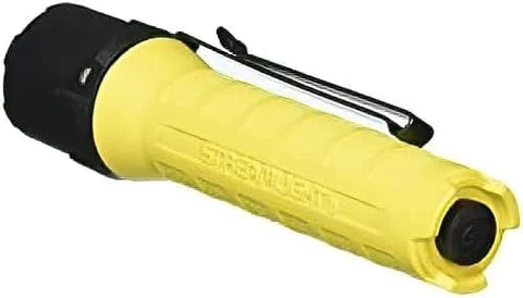 Streamlight 88601 PolyTac X 600-Lumen 11,485-Candela Professional Tactical LED Flashlight Ten-TAP Programmable, Clear Retail Packaging, Yellow