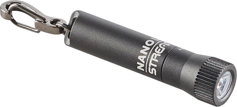 Streamlight 73020 Nano Light II 20-Lumens Miniature Keychain LED Flashlight with AAAA Alkaline Battery, Black