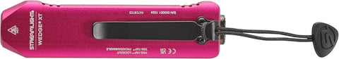 Streamlight 88824 Wedge XT 500-Lumen 1,900-Candela Flat Everyday Carry Flashlight, Includes USB-Cable and Pocket Lanyard, Pink BCRF Edition