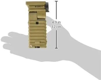 Streamlight 14031 Sidewinder 55-Lumens LED Military Waterproof Flashlight with (2) AA Alkaline Batteries and E-Mount in Clamshell, Coyote