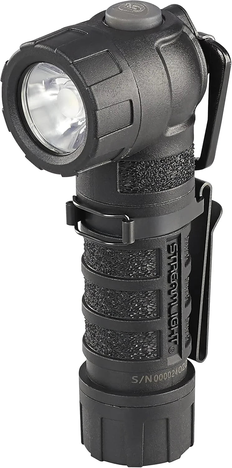Streamlight 88830 PolyTac 90X 500-Lumen 7,000-Candela LED Right Angle Flashlight, Black