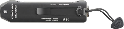Streamlight 88812 Wedge XT 500-Lumen 1,900-Candela Flat Everyday Carry Flashlight, Includes USB-Cable and Pocket Lanyard, Black