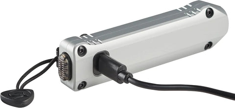 Streamlight 88819 Wedge XT 500-Lumen 1,900-Candela Flat Everyday Carry Flashlight, Includes USB-Cable and Pocket Lanyard, Silver
