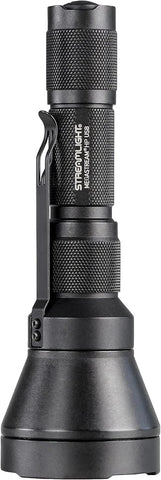 Streamlight 66211 MegaStream HP USB 1350-Lumen 310000-Candela Rechargeable EDC Flashlight Includes Rechargeable Battery, USB-C Cable, and Holster, Black