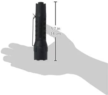 Streamlight 88850 PolyTac 600-Lumen 11500-Candela Tactical LED Flashlight, Ten-TAP Programmable, Clear Retail Packaging, Black