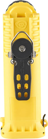 Streamlight 91826 Survivor Pivot 325-Lumen Right Angle Articulating Dual Beam Spot & Flood LED Flashlight with Magnet and Alkaline Batteries, Yellow