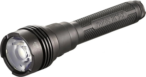Streamlight 88074 ProTac HL 5-X 2500 Lumens 37,000 Candela Tactical LED Flashlight, Ten-TAP Programmable, Box, Black