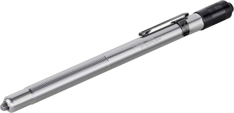 Streamlight 65012 Stylus 11-Lumen White LED Pen Light for Medical, Inspection, and Everyday Use with 3 AAAA Alkaline Batteries, Silver